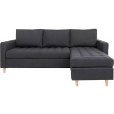 House Nordic Firenze Grey/Natural Soffa 219cm 3-sits