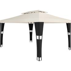 tectake Mona - Black/Cream 3x4 m