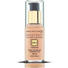 Max Factor Foundations Max Factor Facefinity All Day Flawless 3 in 1 Foundation SPF20 #35 Pearl Beige