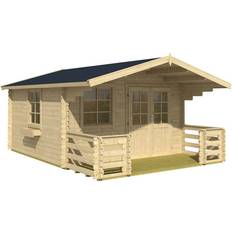 Lemon Pavilion Lasita Osland Luna 2 Log Cabin with Porch (Building Area )