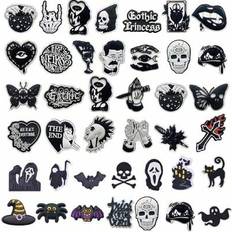 Shein 36pcs Halloween Theme Shoe Flower Decorations