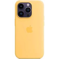 Apple Silicone Case with MagSafe for iPhone 14 Pro Sunglow