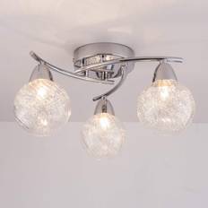 Ceiling kitchen Aurolite Bolla Polished Chrome Finish Ceiling Flush Light ∅ 35cm