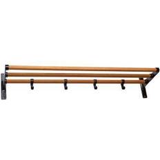 Brun Hattehylder Habo 19046 Black/Oak Hattehylde 60x18.5cm