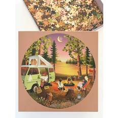 Vissevasse Puzzle 1000 Pcs Rundt Puzzle 1000 Pcs