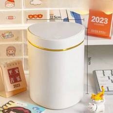 Cleaning Equipment & Cleaning Agents Shein Mini Desktop Trash Can Pedal Type