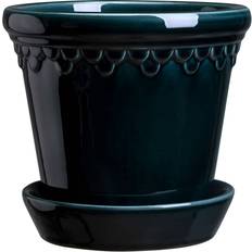 Krukor, Plantor & Odling Bergs Potter Köpenhamn Glazed Pot - Green ∅14cm