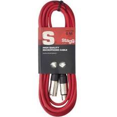 SMC6 XLR - XLR M-F Red