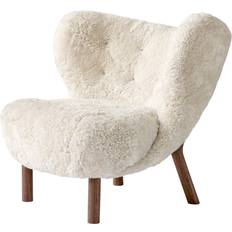 Møbler &Tradition Little Petra VB1 Moonlight/ Walnut Loungestol 75cm
