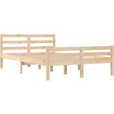 vidaXL Solid Wood Sängram 120x190cm