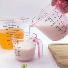 Pink Measuring Cups Shein Pink Baking Cups Set Measuring Cup