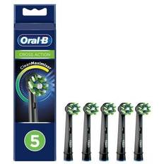 Oral b crossaction børstehoveder Oral-B CrossAction 5-pack Black