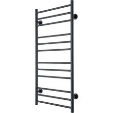 Sort Håndklædetørrere TVS Eldo (ELDO12L-T-BLACK) 530x1160mm Sort