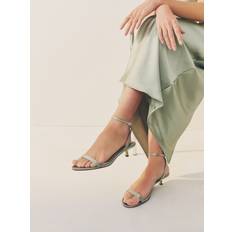 Tekstil Sandaler med hæl NEXT Sandaler Med Rem Forever Comfort - Pastelgrøn