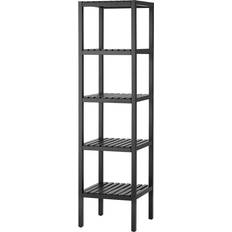 IKEA Reolsystem IKEA Muskan Reol Sort 37x140 cm Reolsystem
