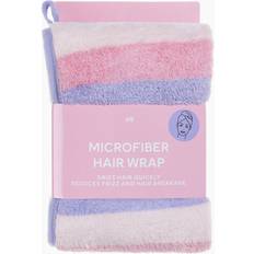 Hårturbaner H&M Hårhandduk Mikrofiber Rosa Randig