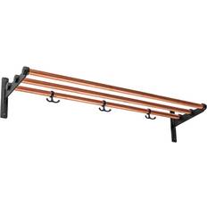 Hat Shelves Essem Design Nostalgia Copper/Black Stand Hat Shelf 100x18.8cm