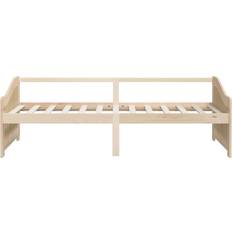 vidaXL Daybed Brown Soffa 204cm 3-sits