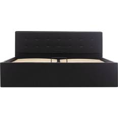 Madras 140x200 med opbevaring vidaXL Hydraulic Storage Sengeramme 148x211cm