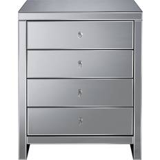 Birlea Seville Mirrored Chest of Drawer 75x92cm