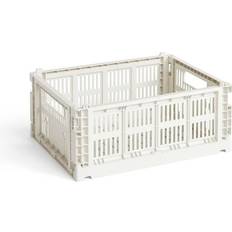 Hay Brugskunst Hay Colour Crate M Off White Opbevaringsboks