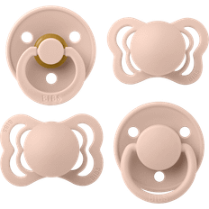 Pacifiers Bibs New Baby Try-It Collection 4-pack - Blush