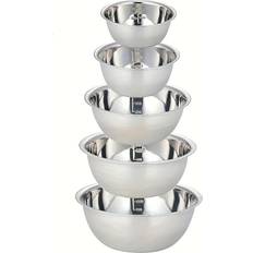 Temu 5-Piece Stainless Steel Mixing Bowl Set Bunke