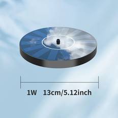 Temu Solar Bird Bath Fountain Pump With 6 Nozzles