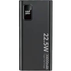 SiGN Batterier & Laddbart SiGN Super Powerbank 30000mAh Black