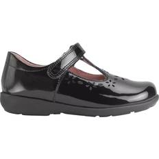 Girls Rip-Tape School Shoes - Black