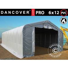 Förrådstält Dancover Lagertält Tälthall PRO 6x12x3.7m PVC Grå