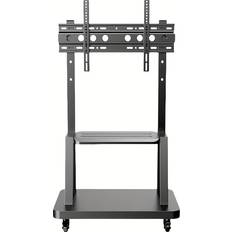 Temu Carbon Steel TV Stand With Wheels