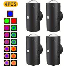 Temu 4pcs Motion Sensor Smart Light Väggarmatur