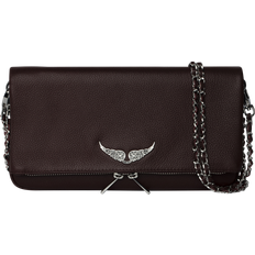 Rød Clutch tasker Zadig & Voltaire Uld Clutch Taske Uld Rød