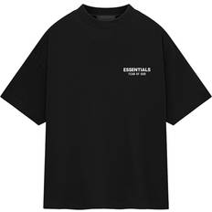 Fear of God Clothing Fear of God Essentials Jersey Crewneck T-Shirt - Black