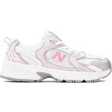 New Balance Mesh Trainers New Balance 530 Athletic Shoe Big Kid - Gray White
