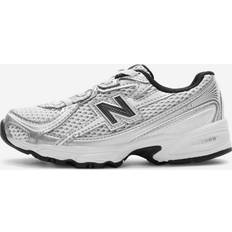 New Balance 740 Kids Bungee Lace Sneakers - Silver Metallic