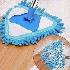 Cleaning Equipment & Cleaning Agents Shein Triangular Microfiber Mop With Telescopic Handle