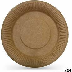 Paper Plates, Cups & Cutlery Algon Disposable Kraft Paper Plate Set 3 Pieces