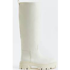 H&M Knee High Boots - White
