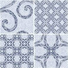Roman Mosaic Floor Tiles Vinyl Flooring Kitchen Bathroom 1m²
