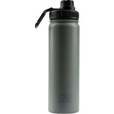 Highlander Glug Vacuum Insulated Charcoal Water Bottle