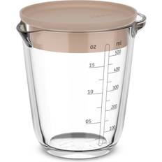 Mepal Måleskeer Mepal Chef It Målekande Chalk Farve Glas PP Måleske 0.5L