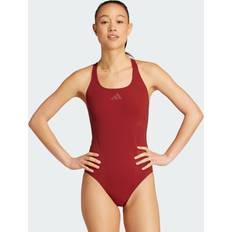Adidas Red Swimwear adidas Y-Back Swimsuit - Shadow Red