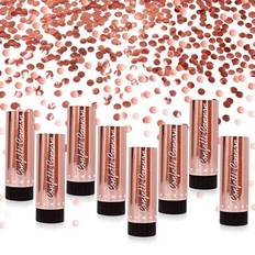 Shein 3pcs Rose Gold Confetti Poppers