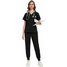 Work Clothing Sets Shein Beauty SPA Uniform Pet Clinic Store Set - Soft Hospital