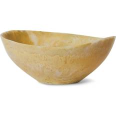 HKliving Coupe Patio Jaune Résine Salad Bowl