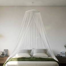vidaXL Myggnett til Seng 220 Netting Hvit 56x56x220 cm
