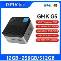 GMKtec Mini PC GMK G5 NUCBOX 11Pro DDR5 4800MHz WIFI 5 BT 5.0 12GB 256GB