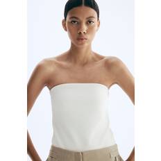 Bodys H&M Bandeau-Tangabody Damen - Weiß
